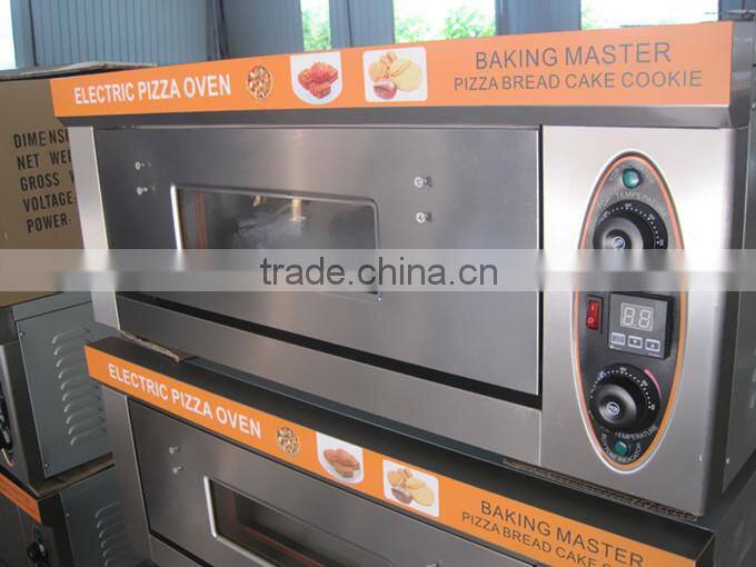 Sinochef 1 Deck 1 Tray Electric Stone Fire Pizza Oven with timer