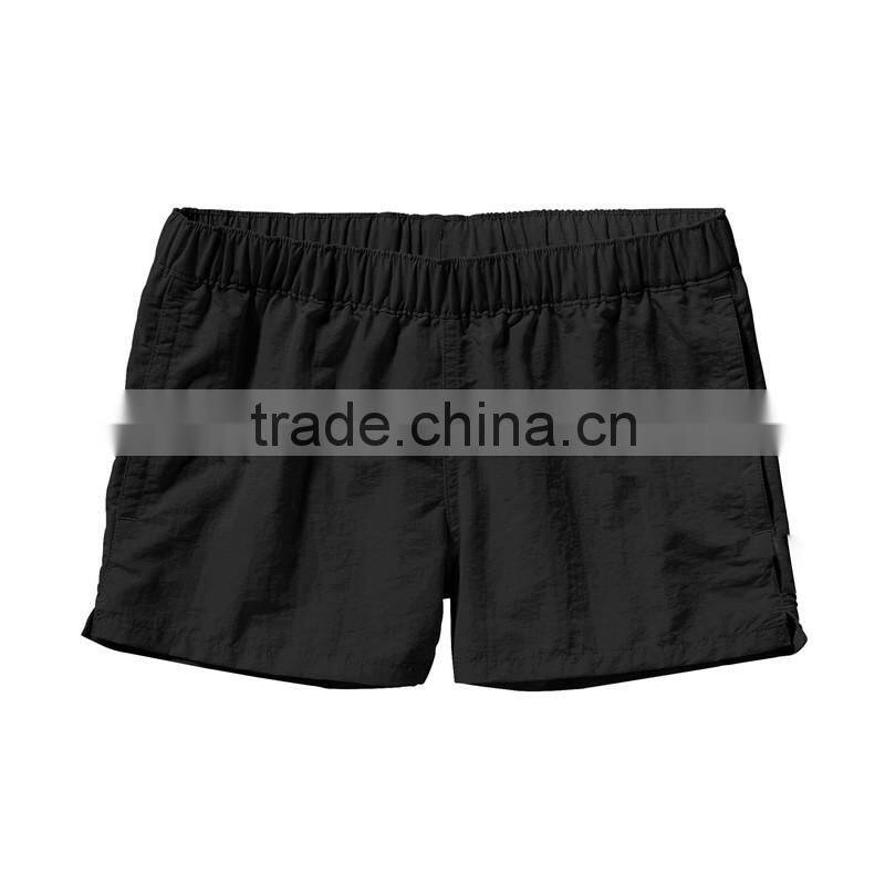 Wholesale 2016 Factory Custom Nylon Shorts For Woman