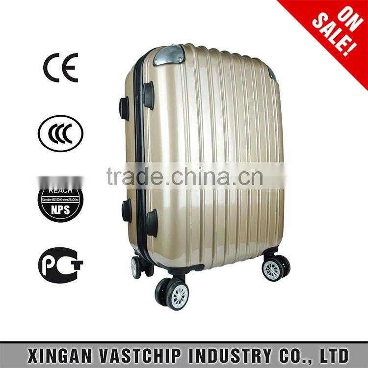 Alibaba Hot Selling PC Hard Shell Trolley Travel Luggage bags stock suitcase