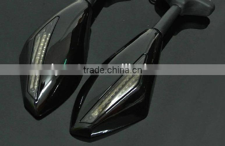 2013 Dual LED motorcycle rearview mirror