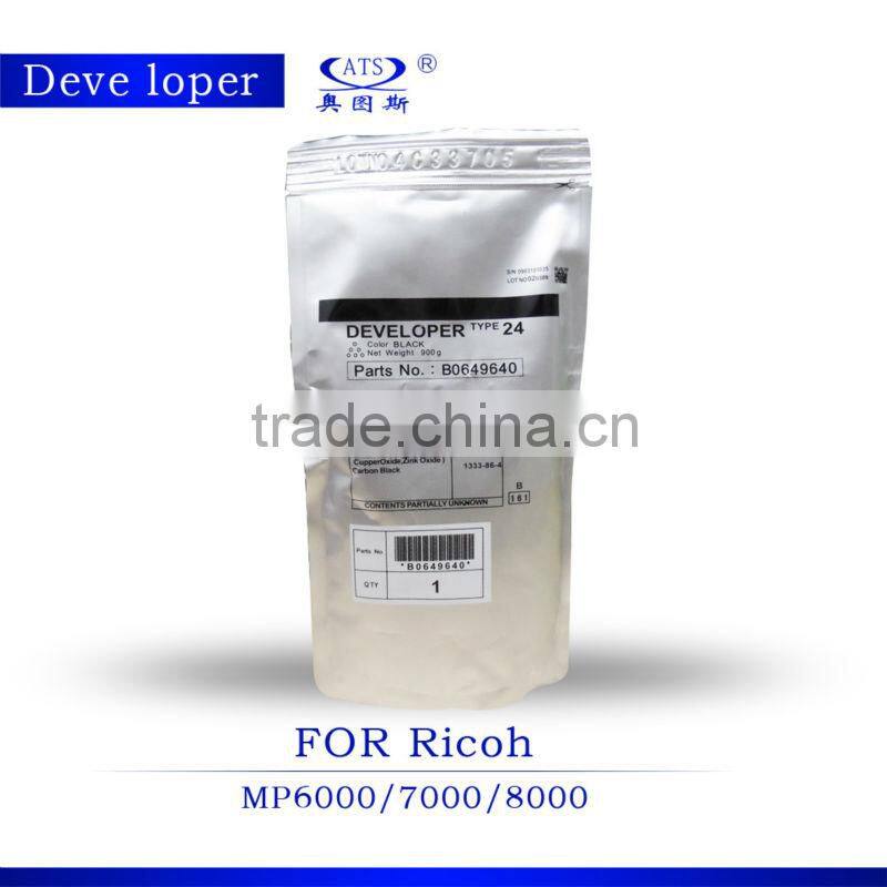 900g developer type24 for use in MP7000/ 6000/ 8000 compatible for Ricoh copier spare parts
