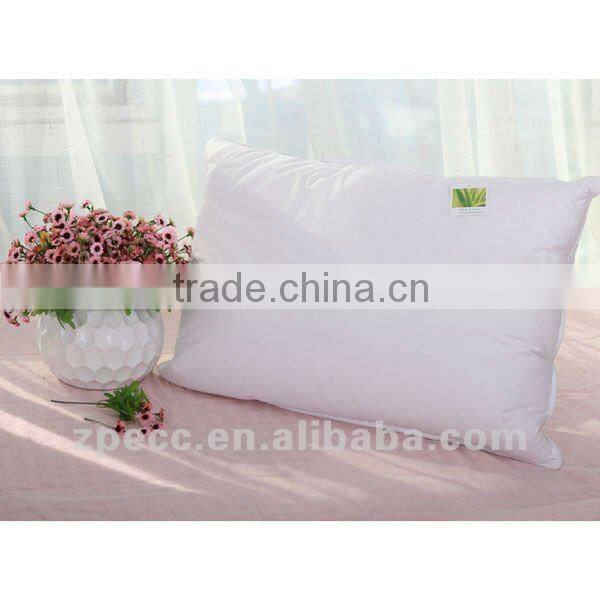 20% Goose Down 80% Goose Feather Pillow, 80S 383TC Cotton Cover, Aleo Vera Treated