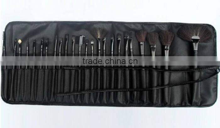 Black Popular High Quality 8 Piece Makeup Brush Set