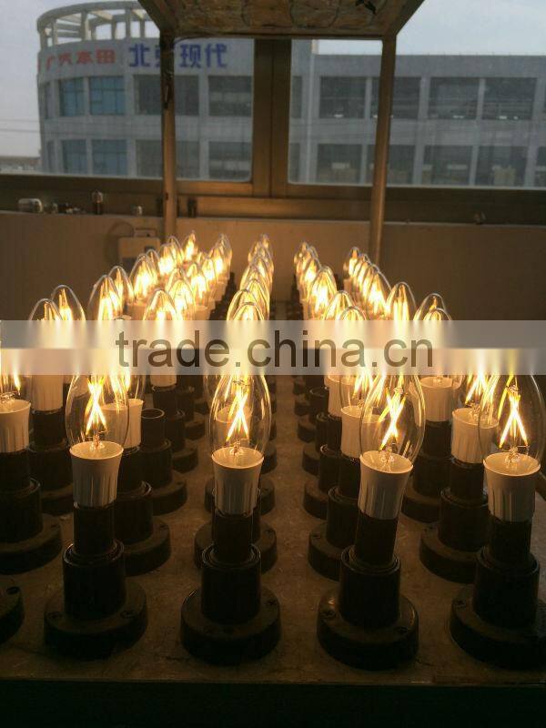 2014 new 360degree COB 2w Filament bulb E14 base
