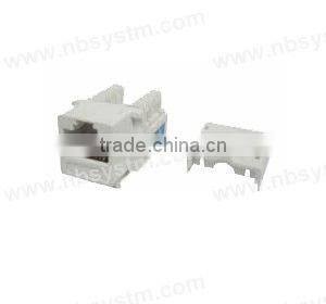 UTP Cat.6 Keystone Jack 90 degree,110 type
