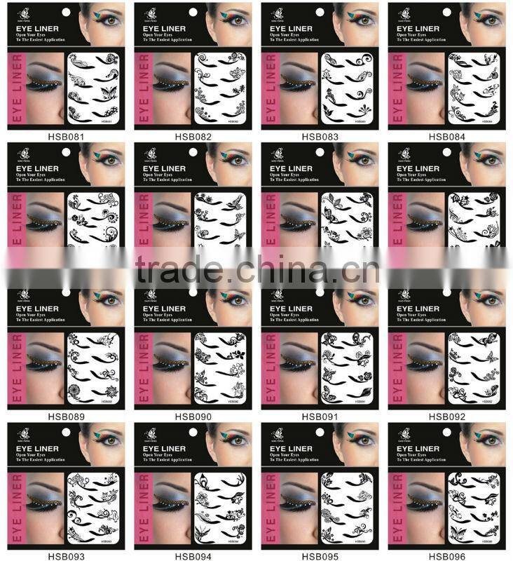 2016 best seller eco-friendly high quality tattoo eyeliner temporary