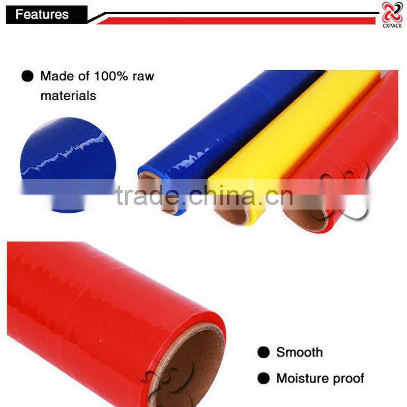 China wrap pallet colored moisture proof film
