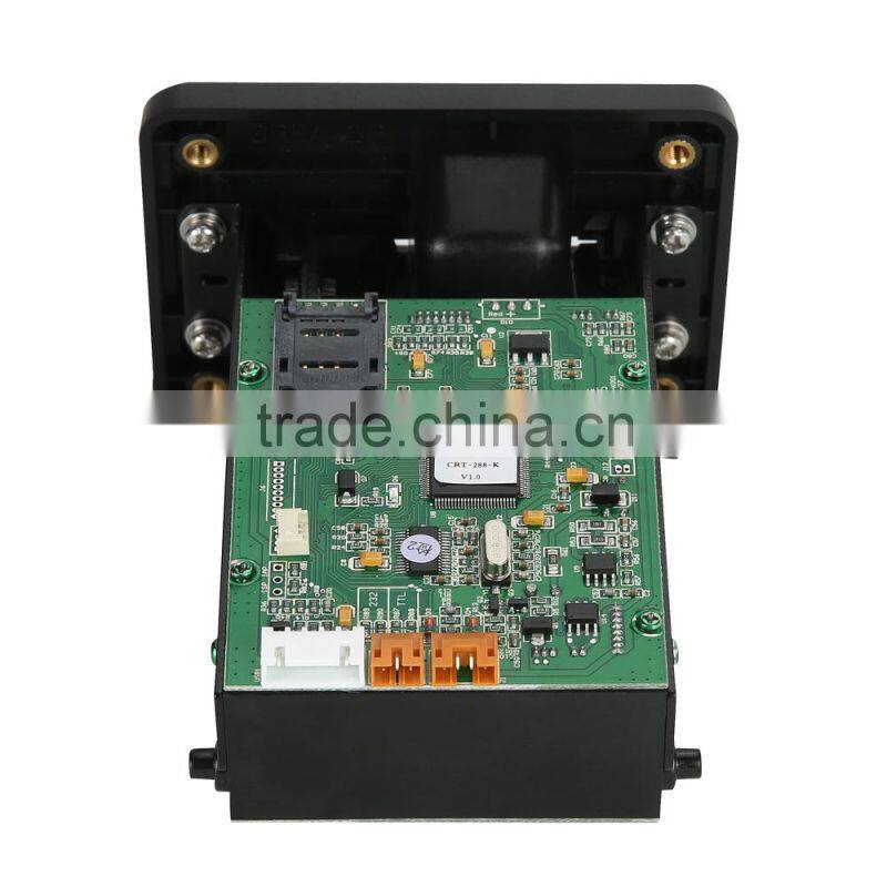 mini portable magnetic stripe auto reject kiosk insert serial card reader support IC RFID CARD