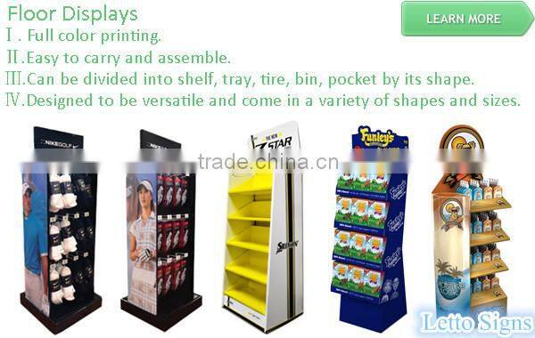 Hot sale special lamb cardboard display stand