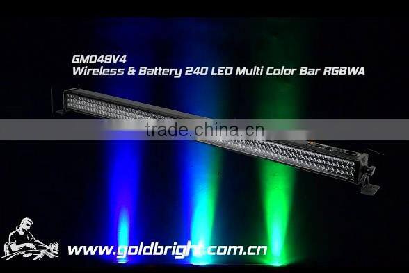 led flash light bar wash wall light RGB strip light
