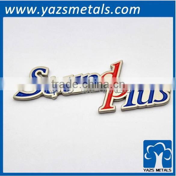 engrave metal custom letter label