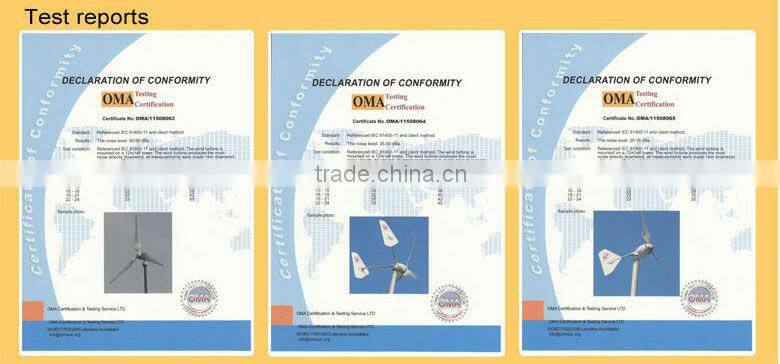 5kw homemade small wind generator for wind solar hybrid system price