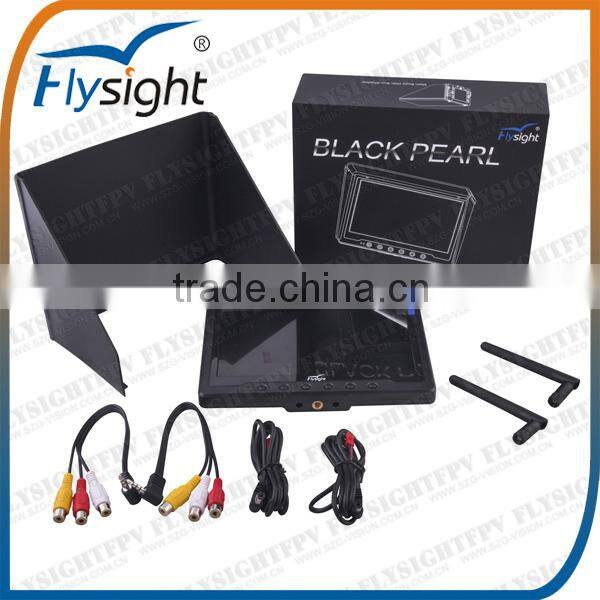 C525 Flysight Wholesale High Quality 7 inch HDMI Screen Black Pearl Diversity Screen Receiver RC801 Monitor for Octocopter