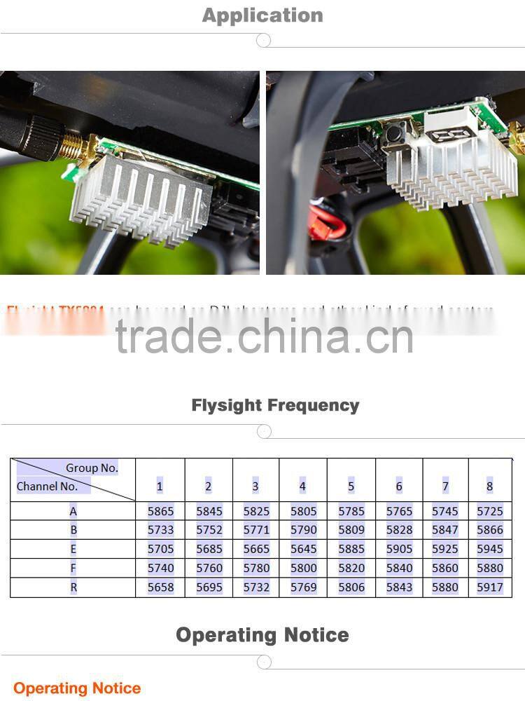 Flysight TX5804 5.8GHz FPV sender