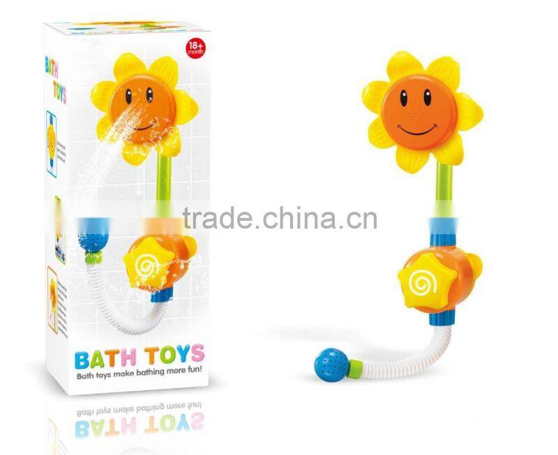 2016 babies toy bath toy squirt duck organizer with CE/ROHS certificates