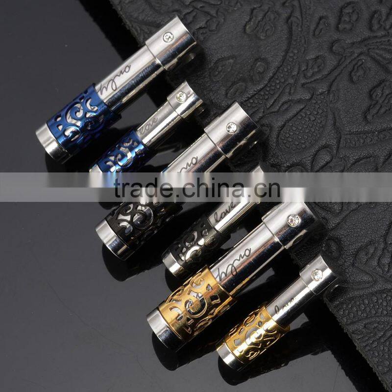 Wholesale women multicolor aroma pendant for essential oil in 316L stainless steel perfume pendant