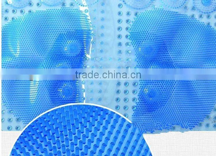 colorful pvc bath mat