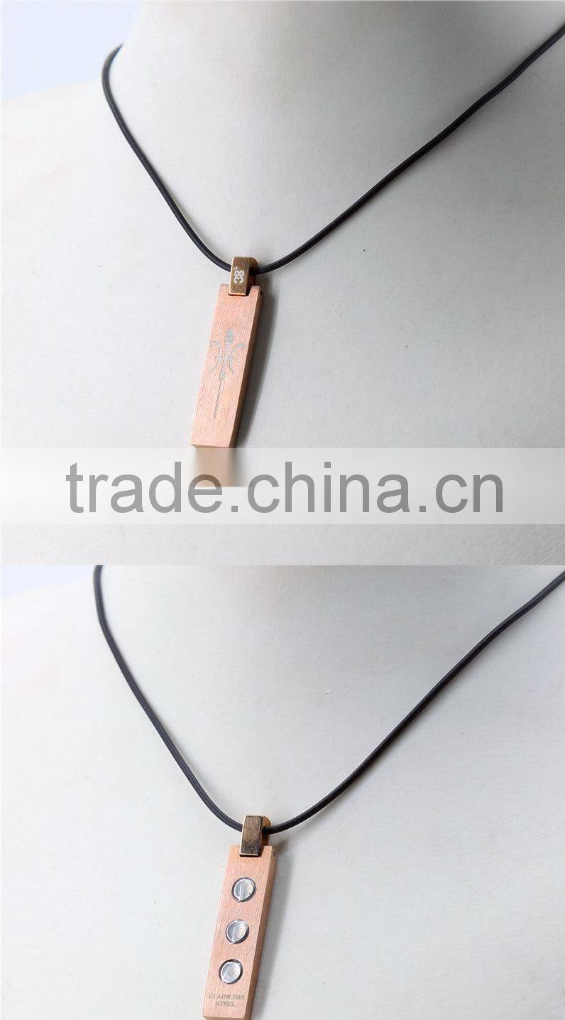 2015 hot sale magnetic stainless steel energy pendant charms