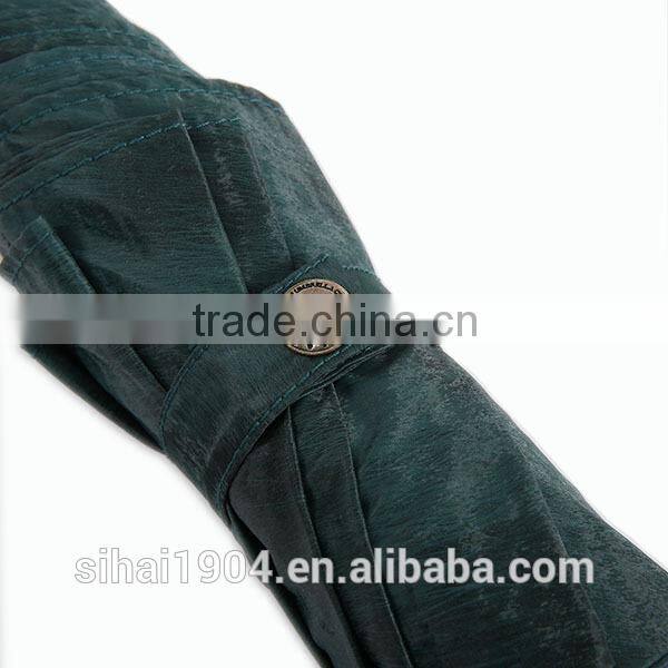 Colorful coated umbrella with creative handle