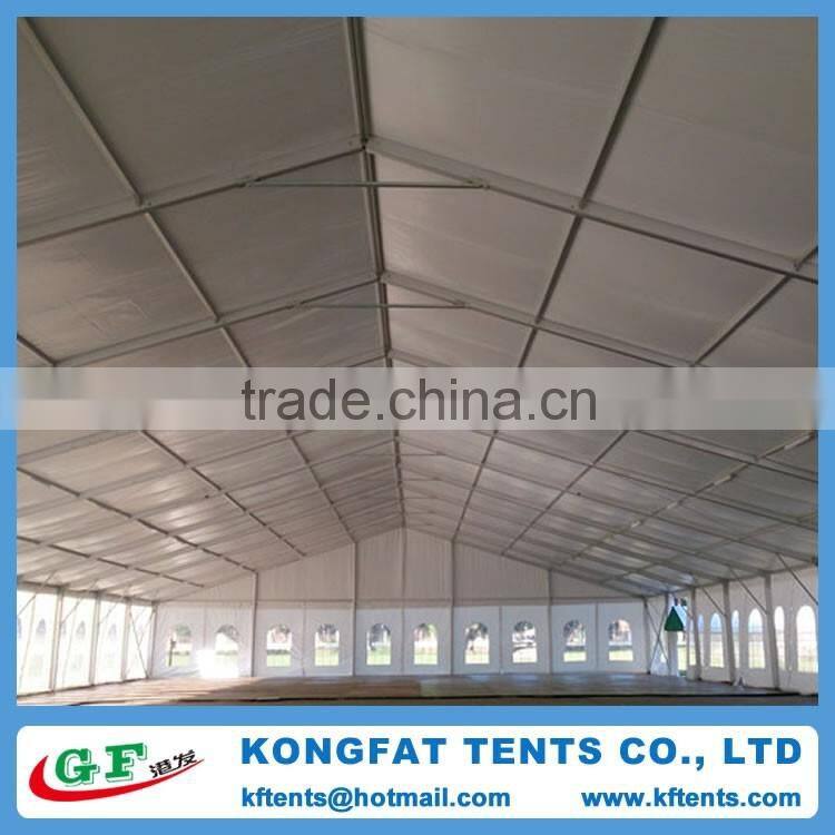 Luxurious party tent with durable aluminum alloy frame for sale