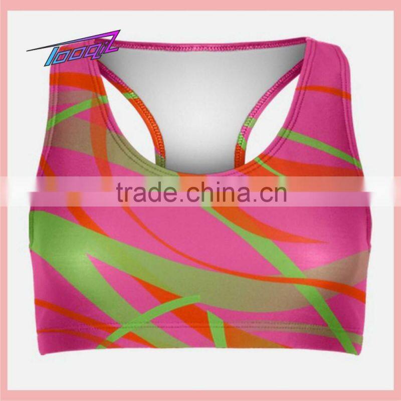 low price Cheerleading Apparel bra OEM