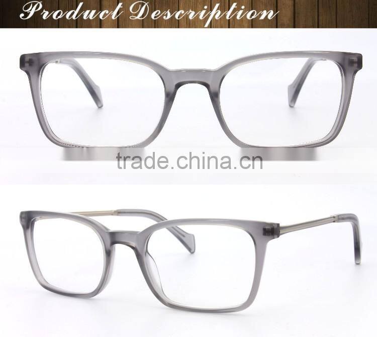 Best wholesale Grey Reading Glasses With Metal Temple