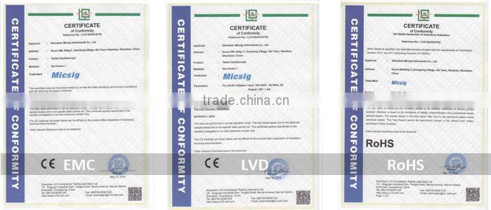 Micsig MS310IT touch screen multimeter digital scopemter handheld portable oscilloscope 100mhz