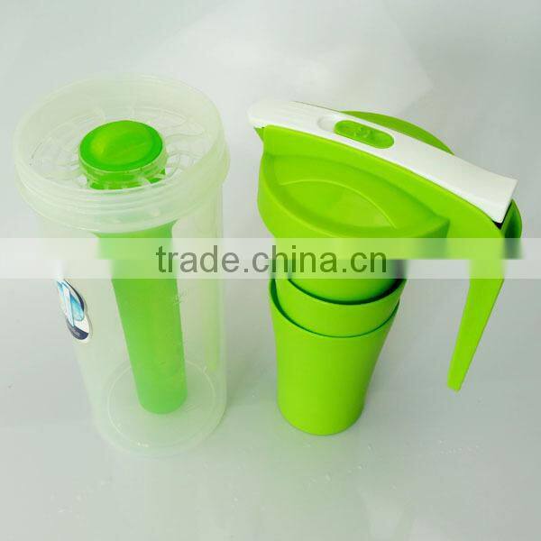 2 L plastic water jug set/Water pitcher with 4 cups