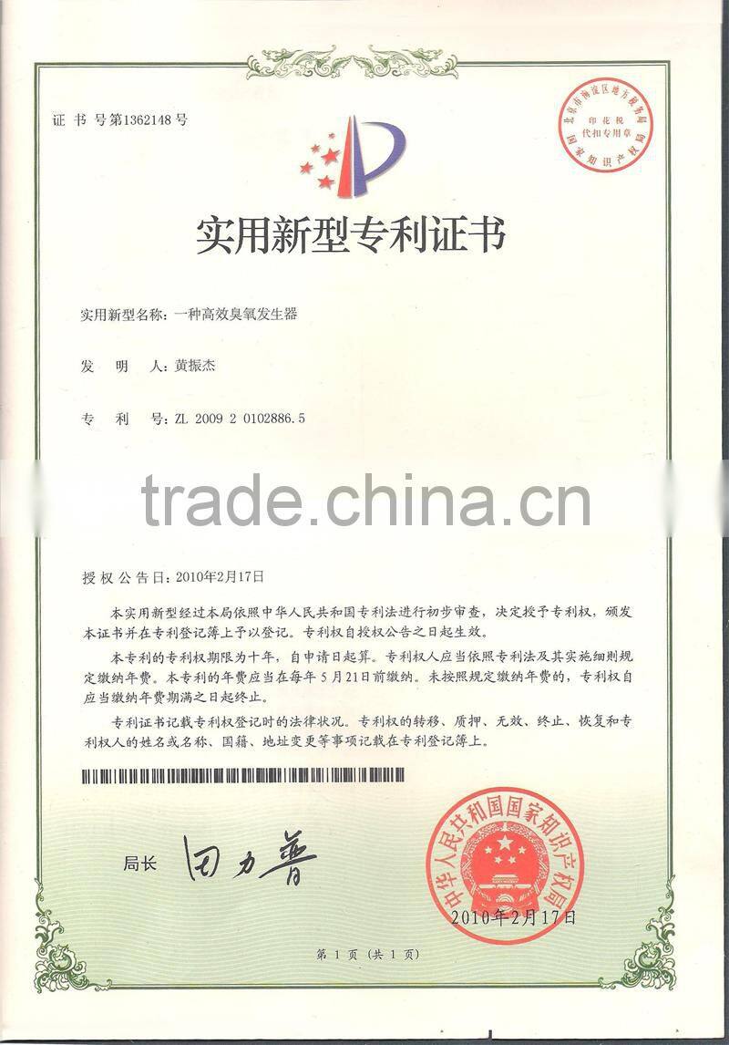 10G 20G 30G ozone generator for swimming pool water treatment self cleaning filter