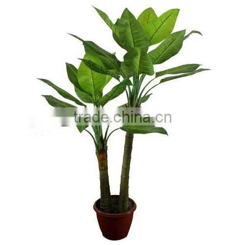 decorative artificial plastic banana tree