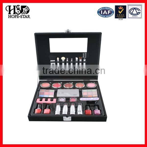 cylindrical custom cosmetic box with ribbon