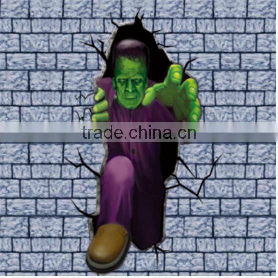 New Design plastic Christmas door decorations for home