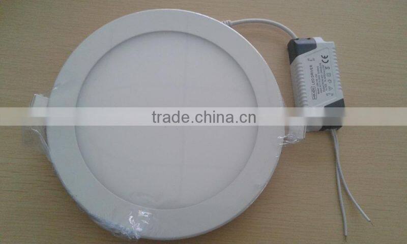 manufacture supply cheap price high quality new product led panel light 18w round