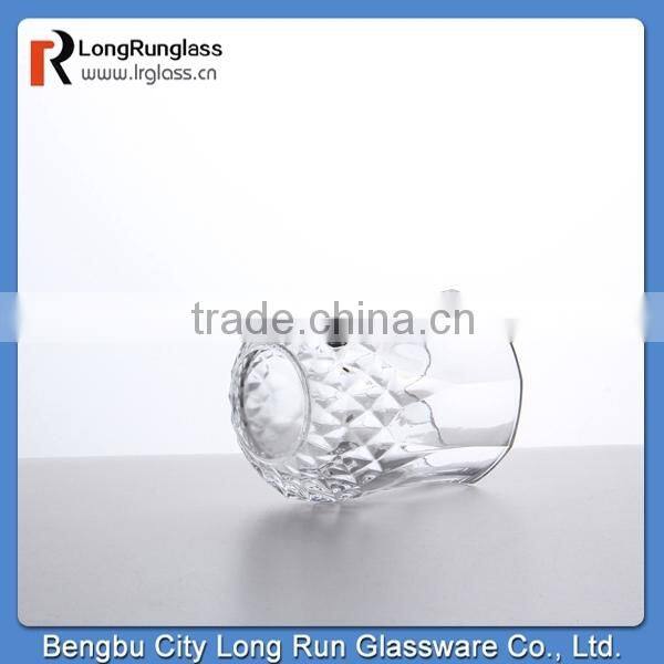 LongRun alibaba china bengbu Creative design nice quanlity hand cut crystal glass cup for wine chinese tableware