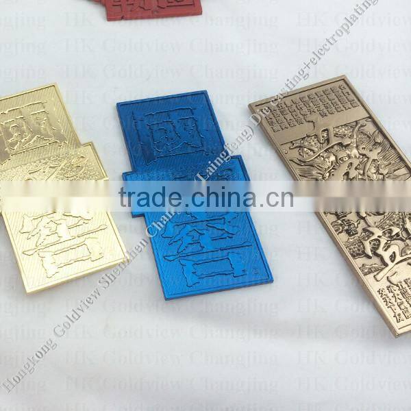 Custom made metal logo engraved on metal labels for handbags,custom metal logo for handbags,Custom made metal logo