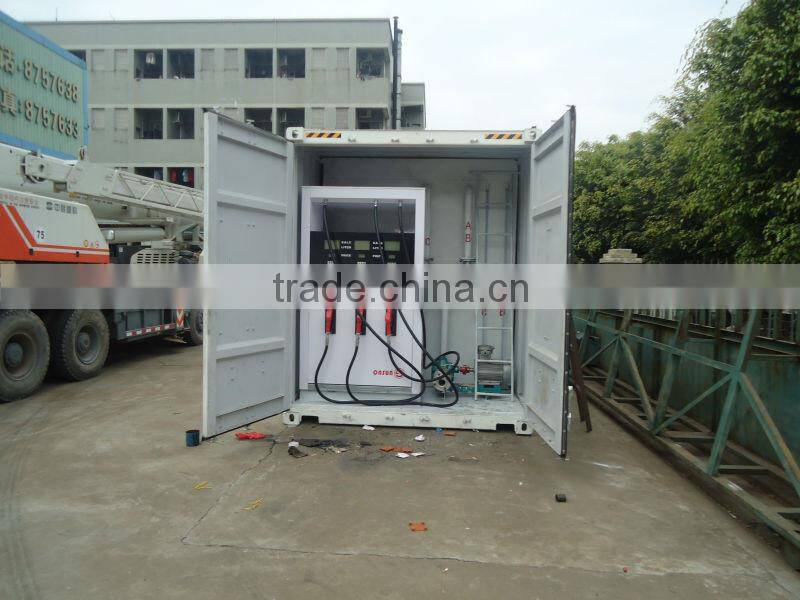 high quality 20feet and 40feet mobile fuel station for sale