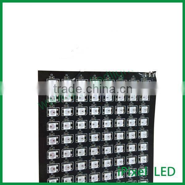 SMD 5050 smart Flexible 8 * 32 RGB micro led flashing panel lights