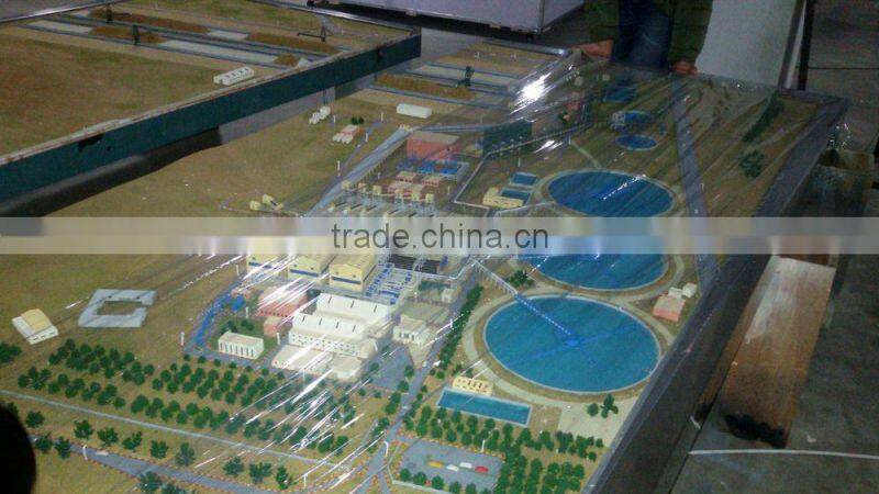 factory planning 3D maquette scale model maker