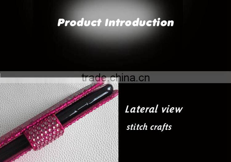 High Quality Diamond Leather Mobile Phone Case for iPhone 6 phone 6 plus