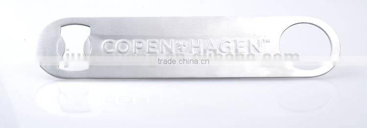 2016 hot selling stainless steel bottle opener with PVC sleeve