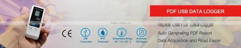 YMUP-11,LCD Display PDF Temperature Data Logger