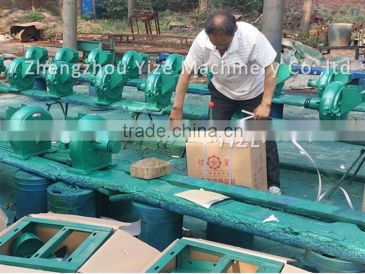 Easy to operate corn mill machine with prices / small type corn flour grain floor mill crusher