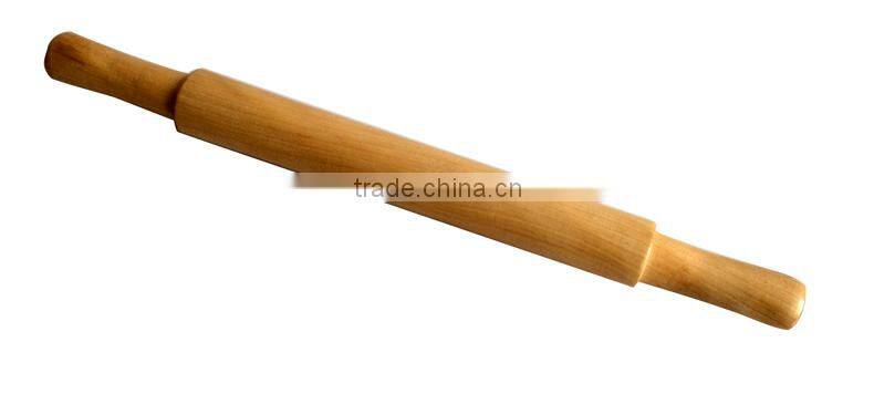 BH015 Bamboo rolling pin kitchenware durable wooden engraved rolling pin made in china