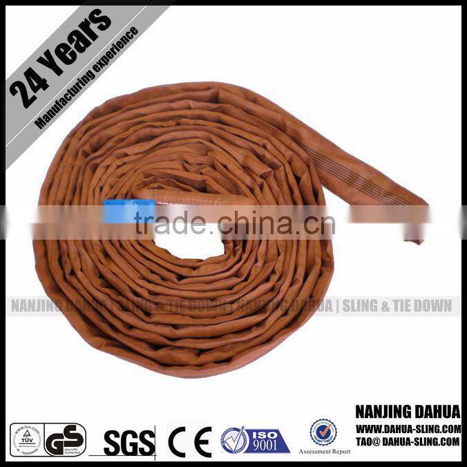 Nanjing Dahua pipeline sling Endless pipe lifting straps CE SGS ISO