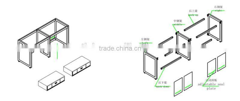 Epoxy Coated Galvanized Steel Fabrication Micro-Biology Lab Vibrating Table With Marble Stone Top