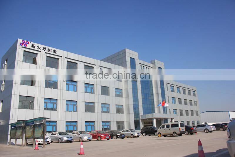 Powder coating aluminium profile for sliding window