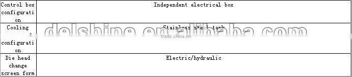 DSJPB Two steps plastic pelletizer machine