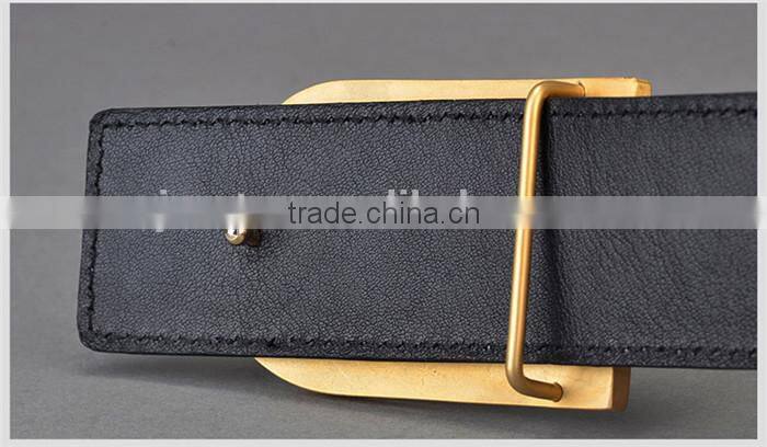 Luxury Genuine Python Snake Skin Belt for Men Black and White Stainless Steel Buckle