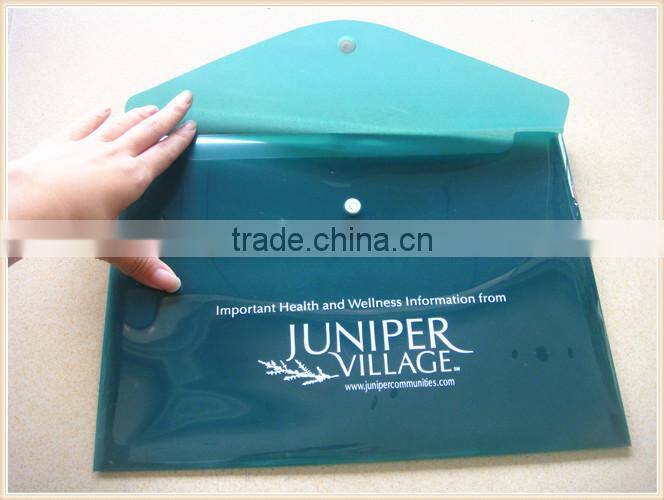 2014 Fancy Promotional Envelope Document Holder