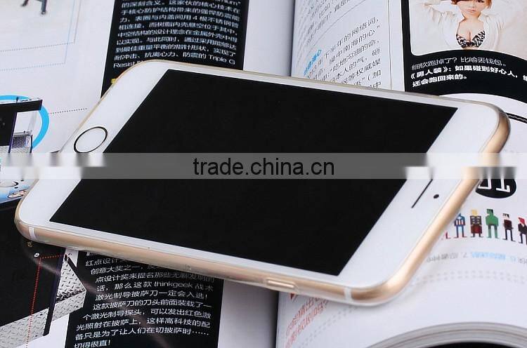 Hot Sell Transparent Soft TPU Case Silicone Cover for iPhone 6 6s for iphone 7 and iPhone 7 Plus Ultra Thin Mobile Phone Case